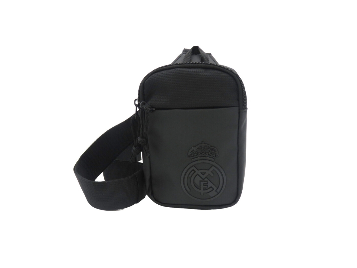 Bolsa Transversal Pequena Preta Do Real Madrid 85613