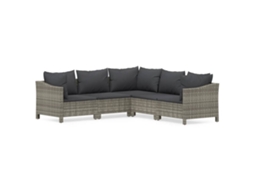 Garden Lounge Set, Garden Lounge Sets Vidaxl Cinzeto Rattan / Vime (n/a)