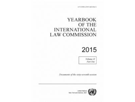 Livro Yearbook Of The International Law Commission 2015 De United Nations: International Law Commission (inglês)