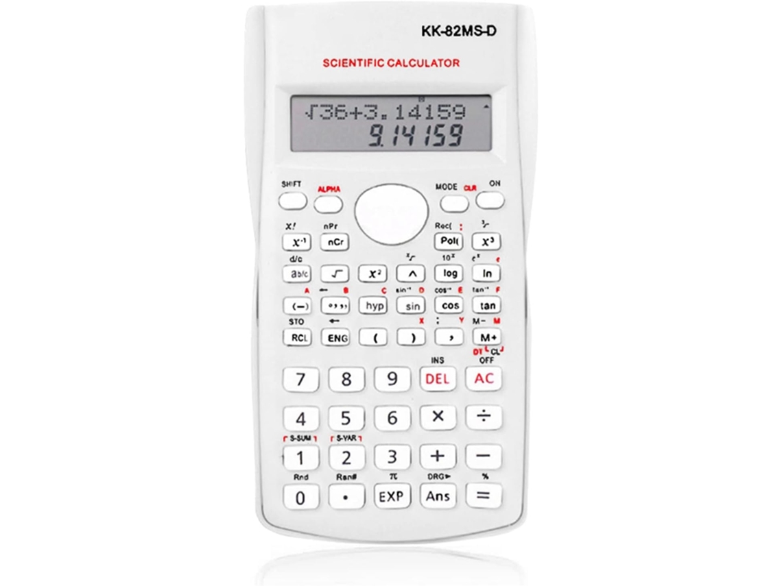 Calculadora Científica Técnica, Adequada para Uso Escolar e Profissional BRILVIBERA