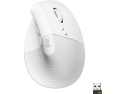 Rato LOGITECH Lift Off White (Outlet Caixa Aberta - Wireless - 4000 dpi - Branco)