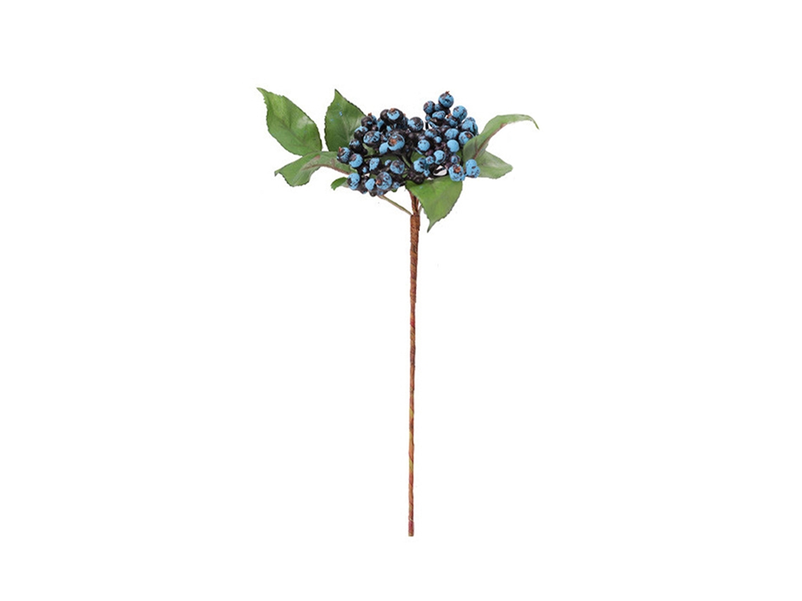 Arranjo de Flores de Fruta e Foam com Frutos Decorativos em Tons de Roxo LAXISCREED
