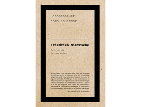 Livro Schopenhauer Como Educador de Friedrich Nietzsche (Espanhol)