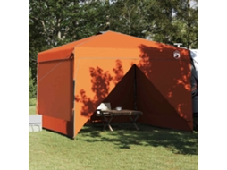 Vidaxl Tenda De Toldo 290 X 290 X 251 Cm Laranja Tecido