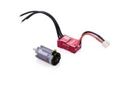 Conjunto de Motor Brushless Surpass Hobby Rocket 1410 Miniz 18a com Esc para Carro Rc MDUG