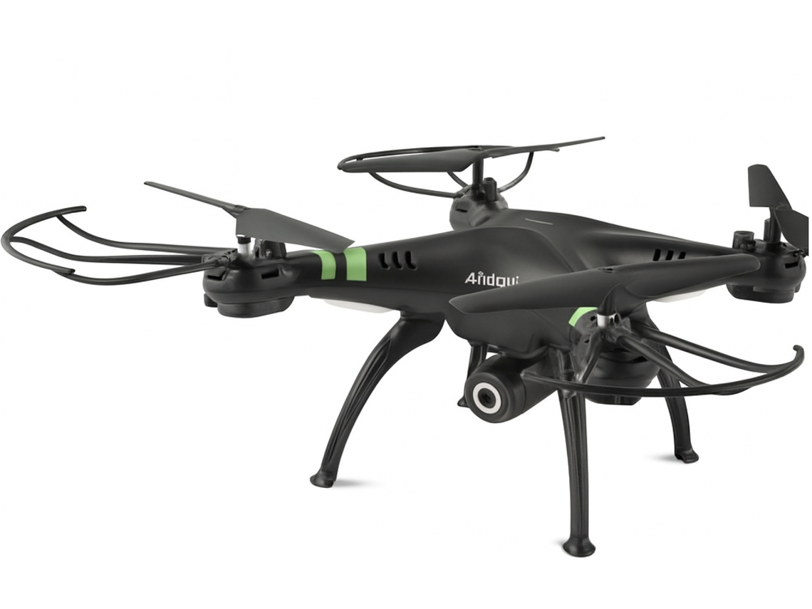 Drone Magic Speed Com Câmera 4k Hd Fpv, Controle Via App E Função Retorno Automático Andowl Q Dm600 Preto