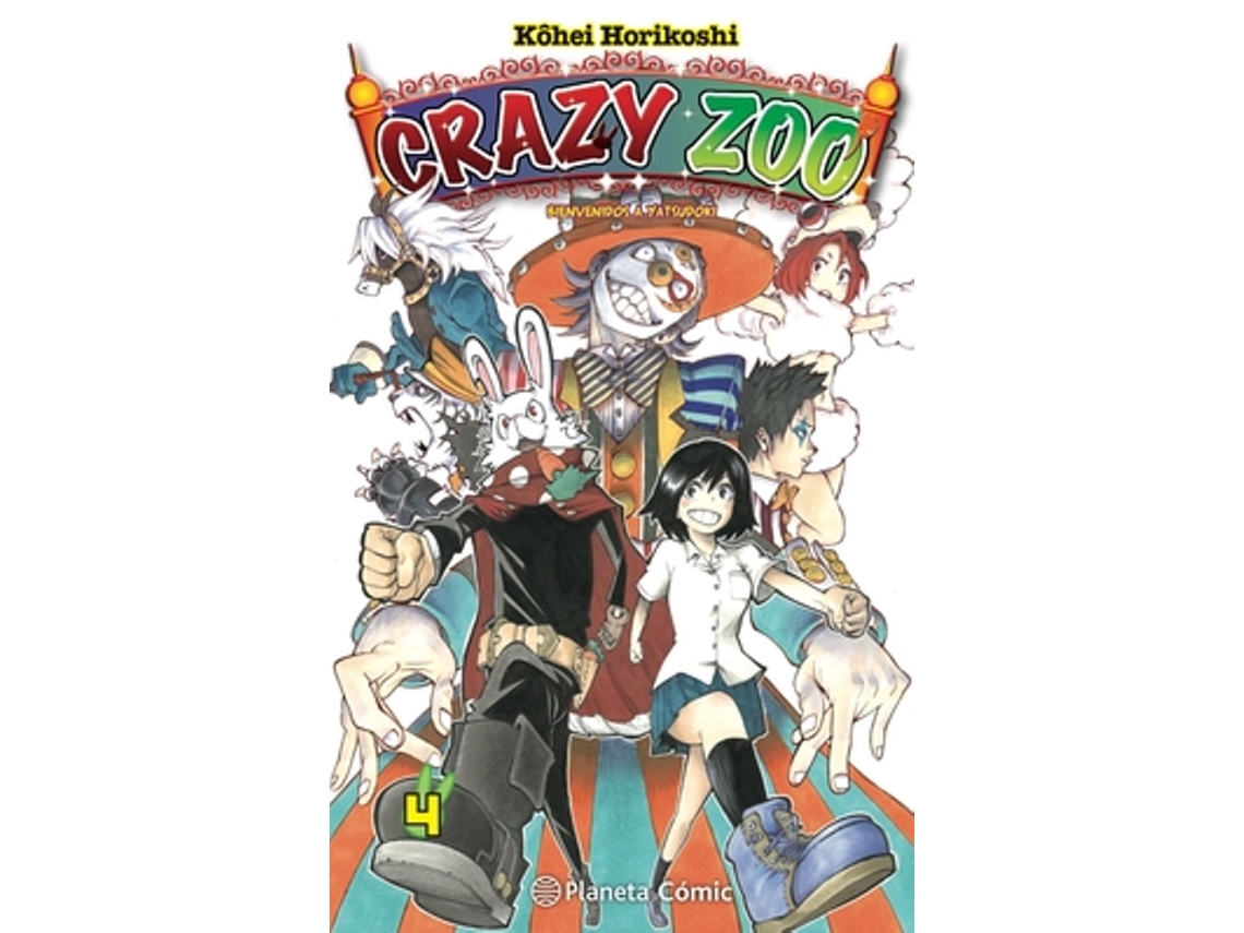 Livro Crazy Zoo Nº 04/05 de Horikoshi e Kohei