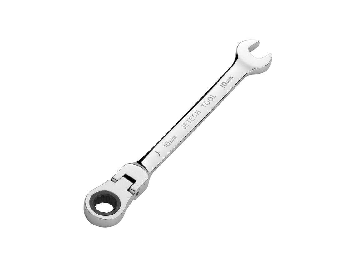 Chave De Catraca Com Cabeça Flexível De 10mm, Métrica Jetech