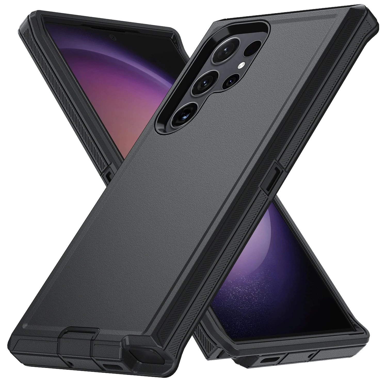 (preto, Galaxy S21 5g) Capa Resistente A Impactos De Nível Militar, Feita De Material De Pc Ultrarresistente.