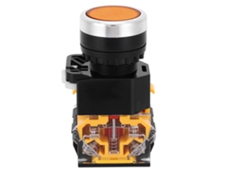 Conjunto 5 Interruptores Auto blocantes 22mm 37 440v Sem Luz
