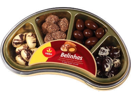 Amêndoas VIEIRA Belinhas Acetato Chocolate (200 g)