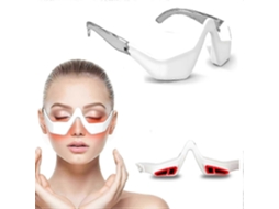 Óculos Massageadores Com Terapia De Luz Vermelha Para A Área Dos Olhos, Dispositivo De Beleza Com Microcorrente Para Massagem E Remoção De Bolsas