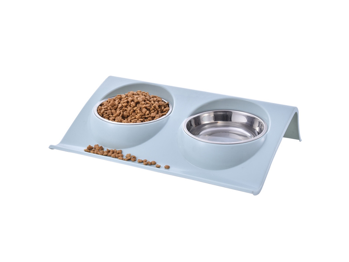 Bandejas de Aço Inox para Cães Anti suja