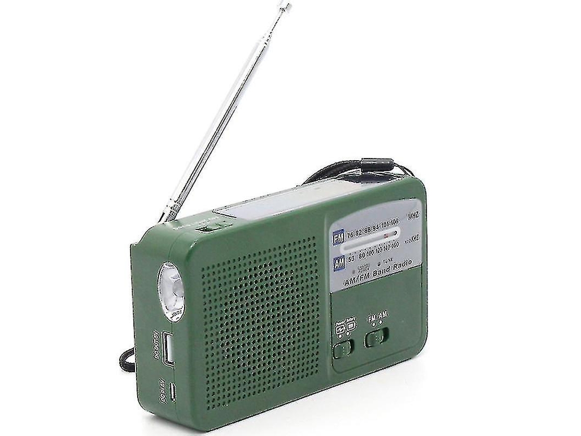Rádio Portátil De Emergência Brilvibera