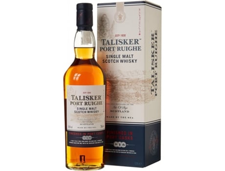 Uísque escocês single malt 70cl Talisker Port Ruighe