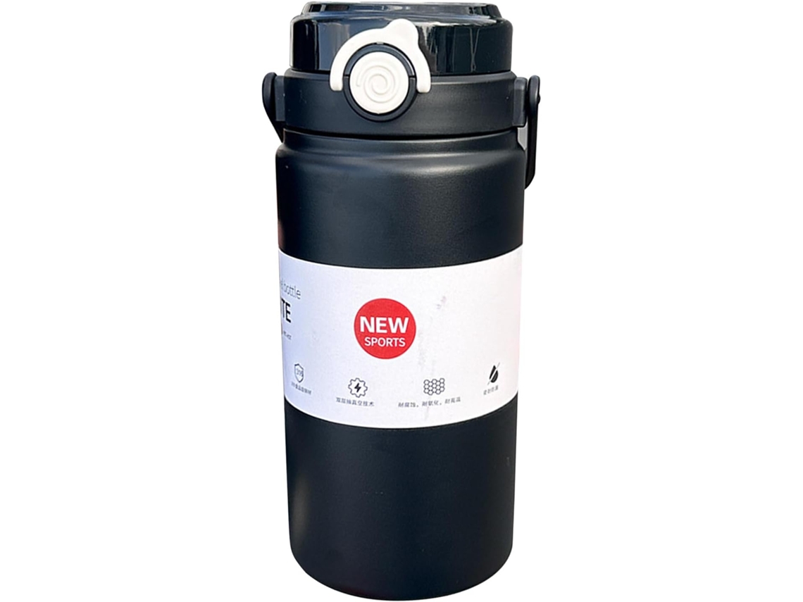 Garrafa De Água Em Aço Inoxidável | Garrafa Térmica Para Bebidas Quentes E Frias | Recipiente Esport Gokoco
