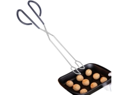 Pinça Para Churrasco Com Cabo Ergonômico Antiaderente Em Aço Inoxidável Servir Ideal Camping, Restaurantes, Hotéis E