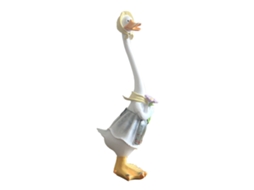 Decoração Jardim Pato Cartoon Resina LAXISCREED