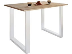 Mesa De Jantar De Madeira Mesa De Cozinha Xona U 110x80 Vcm