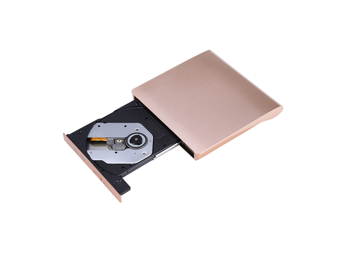 Unidade Externa Portátil Slim De Dvd Cd-rw Com Usb 3.0 Para Macbook, Laptop E Pc