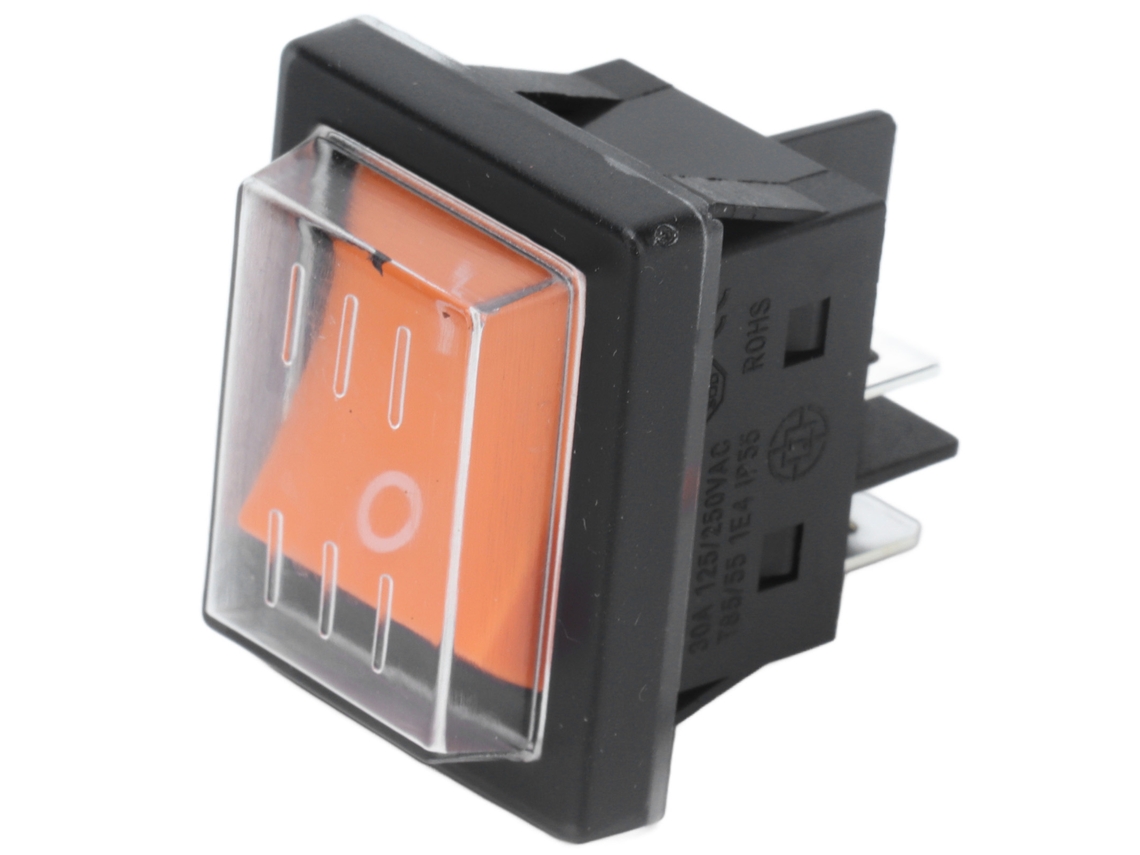 Interruptor de Barco 4 Pines IP65 com Tampa
