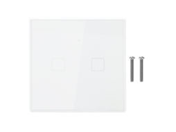 Laxiscreed Interruptor De Luz Wifi Inteligente 2 Canais Compatível Com Google Home E Alexa