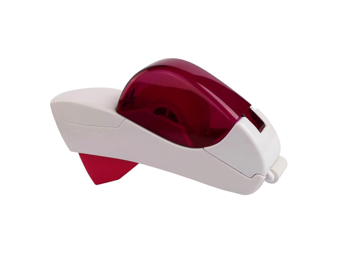 Dispensador Automático De Fita Adesiva Com Cortador Para Materiais Escolares E Escritório, Uso Em Mesa. Lâmi Na Corte Ajustável Plás