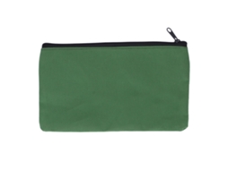 Bolsa De Ferramentas De Lona Verde Exército Portátil Multifuncional Resistente Para Chave Parafuso Prego 10,8x6,3 Polegadas