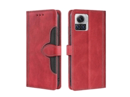 Capa De Couro Com Fivela Magnética E Sensação De Pele Para Motorola Edge X30 Pro 5g/edge 30 Ultra