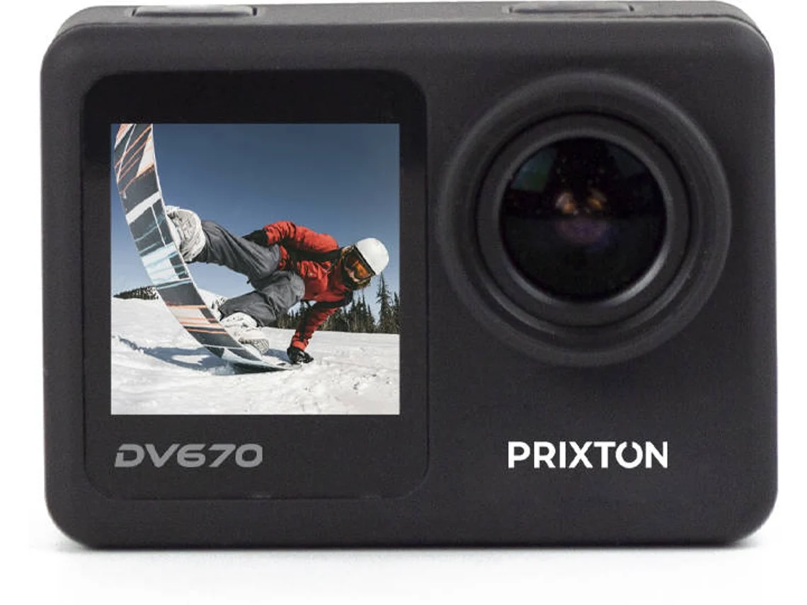 Action Cam PRIXTON 4K DV670 (Outlet Caixa Aberta - 20 MP - Wi-Fi)