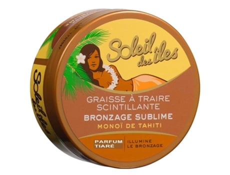 Grasa De Ordeño Brillante Bronceado Sublime Perfume Tiare Soleil Des Îles
