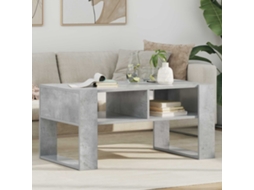 Vidaxl Mesa De Centro Cinzento 92 X 53 X 45 Cm Derivados De Madeira