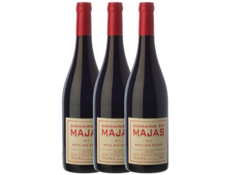 Vinho DOMAINE DE MAJAS Domaine De Majas Ravin Des Sieurs Syrah Vin De Pays Côtes Catalanes Joven (0.75 L - 3 unidades)