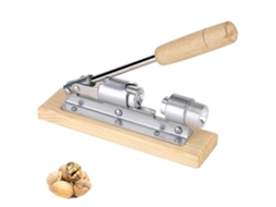 Quebra, Nozes Robusto, Ideal Para Nozes Pecan E Comuns, Com Base E Cabo De Madeira Ajustáveis. Modelo D, 2