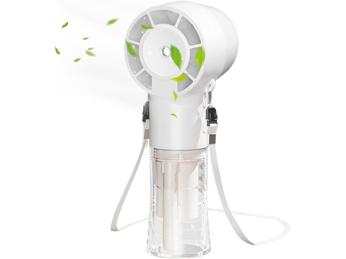 Ventilador Portátil Genérico | Usb Com Névoa De 12000 Rpm - Pequeno, Portátil, Silencioso E