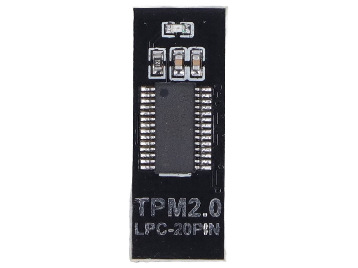 Módulo de segurança TPM 2.0 cartão remoto 20 pinos para criptografia Windows 11 componentes de placa-mãe S/MARCA