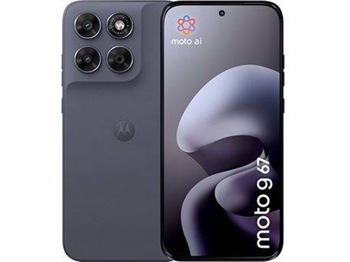 Smartphone MOTOROLA G67 5G (6.8'' - 4 GB - 256 GB - Cinzento)