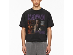 Rockinstone Candyman Neon Logo Black Adult T-shirt Size:l