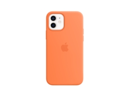 Capa MagSafe iPhone 12, 12 Pro APPLE Silicone Kumquat