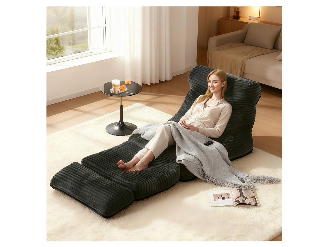 Espreguiçadeira Modular Qe Heise Assento E Cama 2 Em 1 Para Uma Vida Moderna. Zkaka