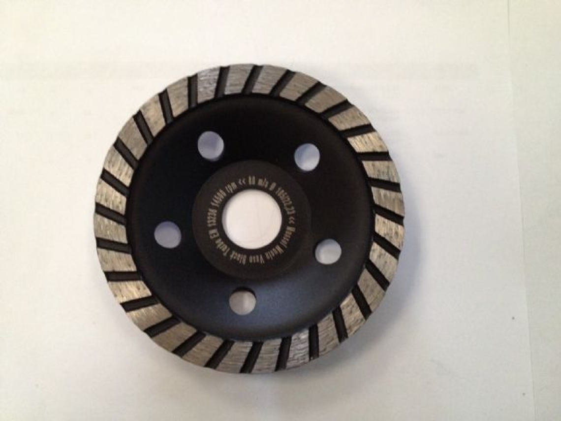 Disco de Lixa de Vidro Black Turbo Black Turbo 105 Mm MUSSOL