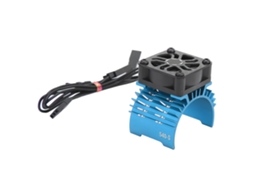Business ventilador de Resfriamento para Motor Sem Escovas 8.4v 28000rpm para Carros Rc 1/8 1/10 com Dissipação Forte Azul