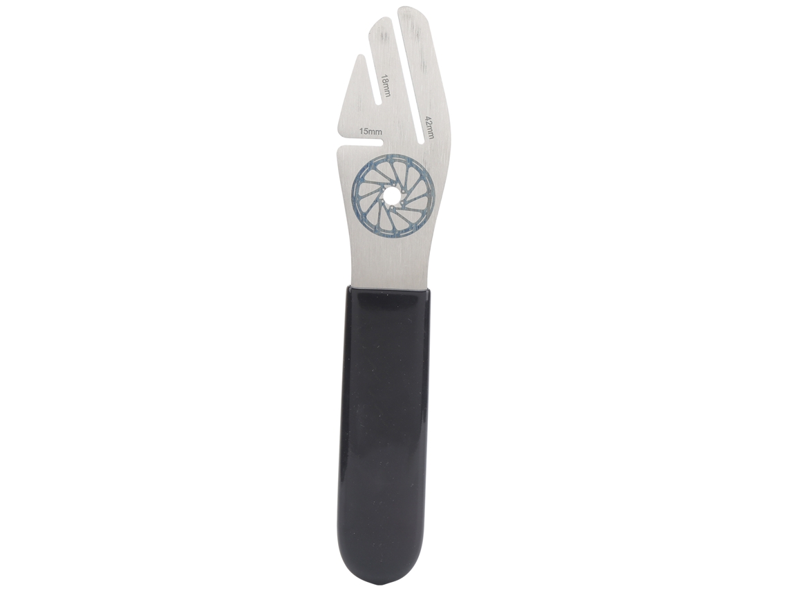 Chave De Ajuste De Disco De Bicicleta Aço Inox + Plástico