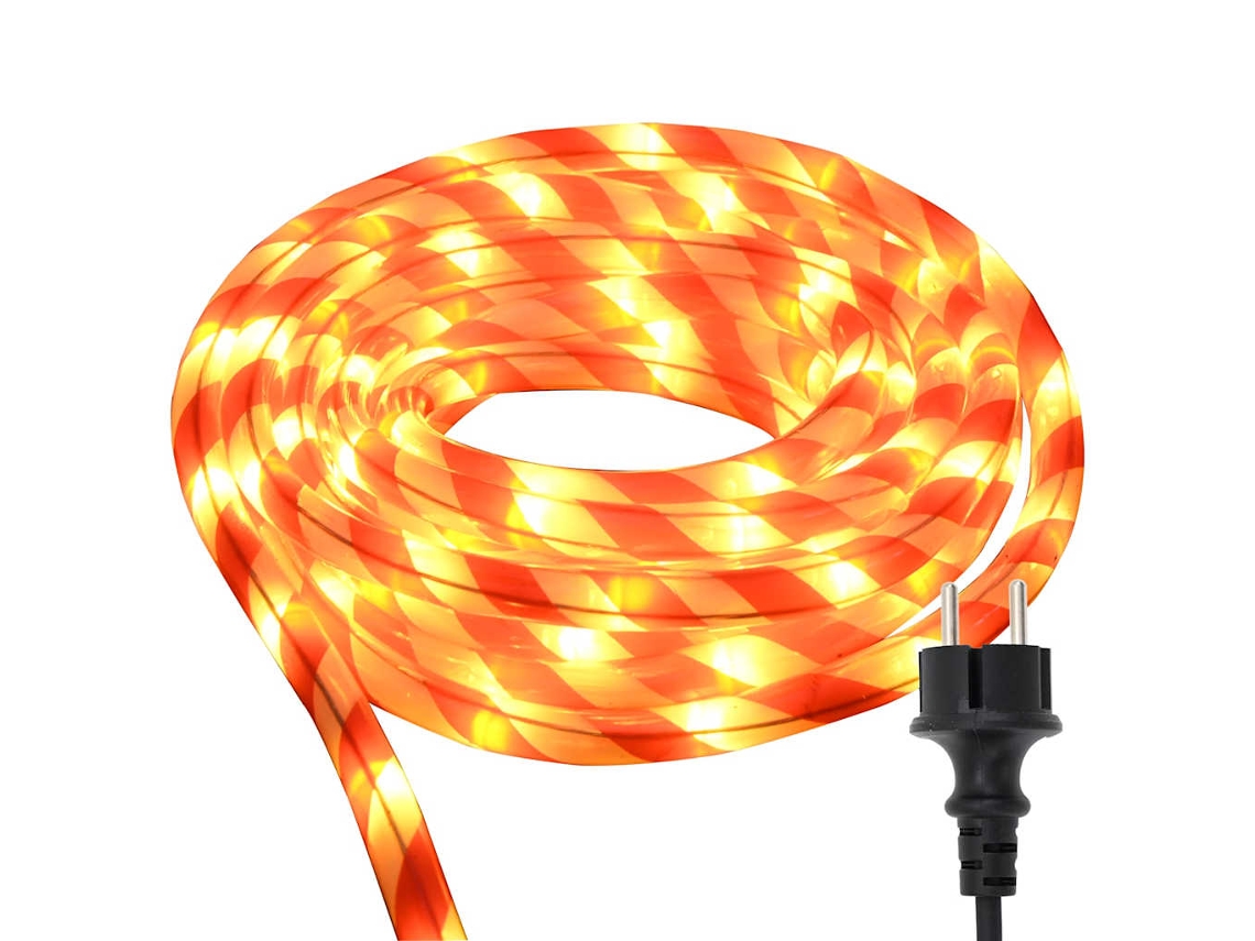 Decoração Com Luzes De Corda Vidaxl Branco Quente Pvc (5 M)