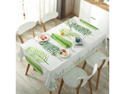 Toalha De Mesa Retangular Redonda De Plástico, Impermeável E Resistente A Óleo.