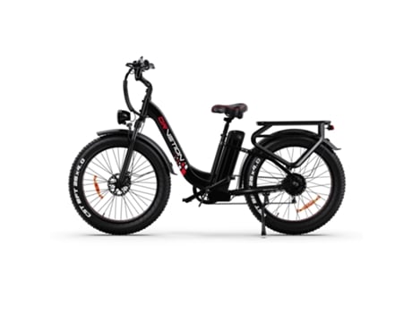 Bicicleta Elétrica Drvetion Ctr26 Com Quadro Aberto E Pneus Largos, Bateria Samsung De 48v 15ah E Binário De 100n.m.