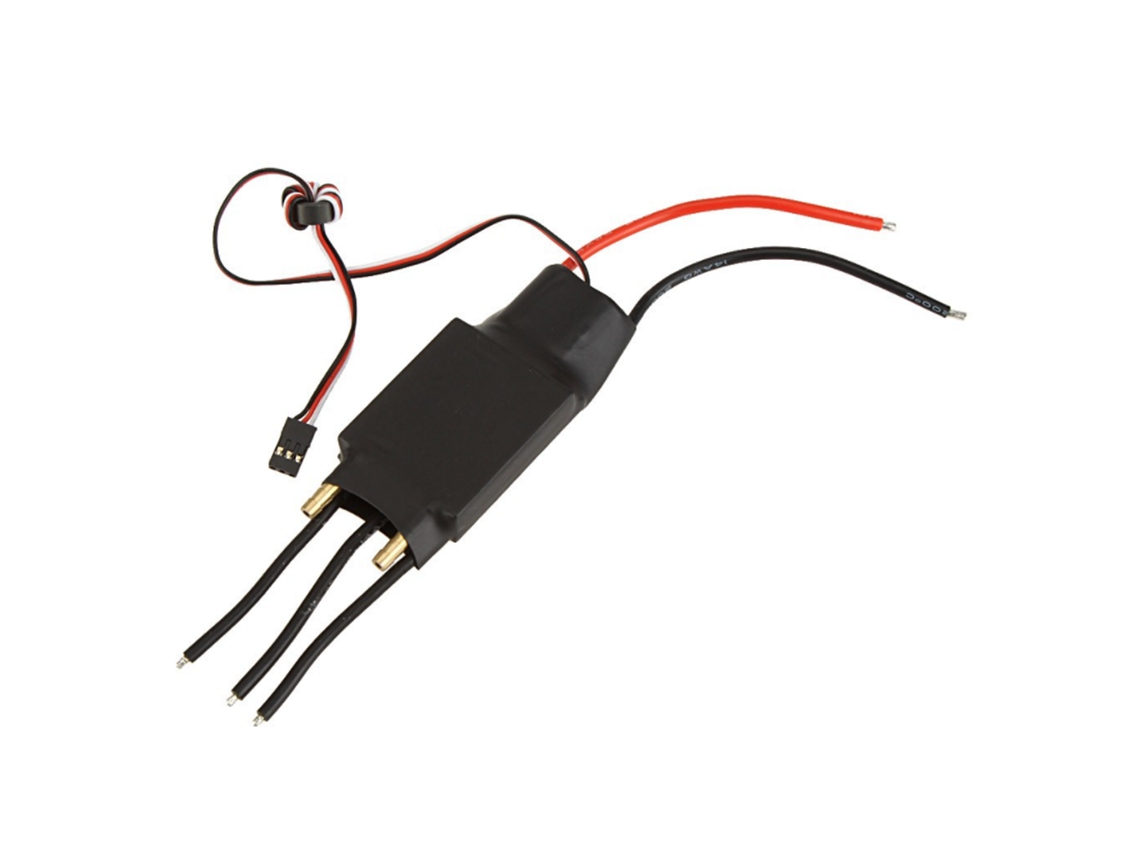 Esc Brushless de 60a com Bec para Peças de Modelos de Barcos Rc MDUG