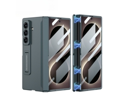 Capa Fina Para Samsung Galaxy Z Fold 8 Ultra, Proteção Para Dobradiças E Suporte, Proteção Total Da Câmara. Verde Hexinyigjly