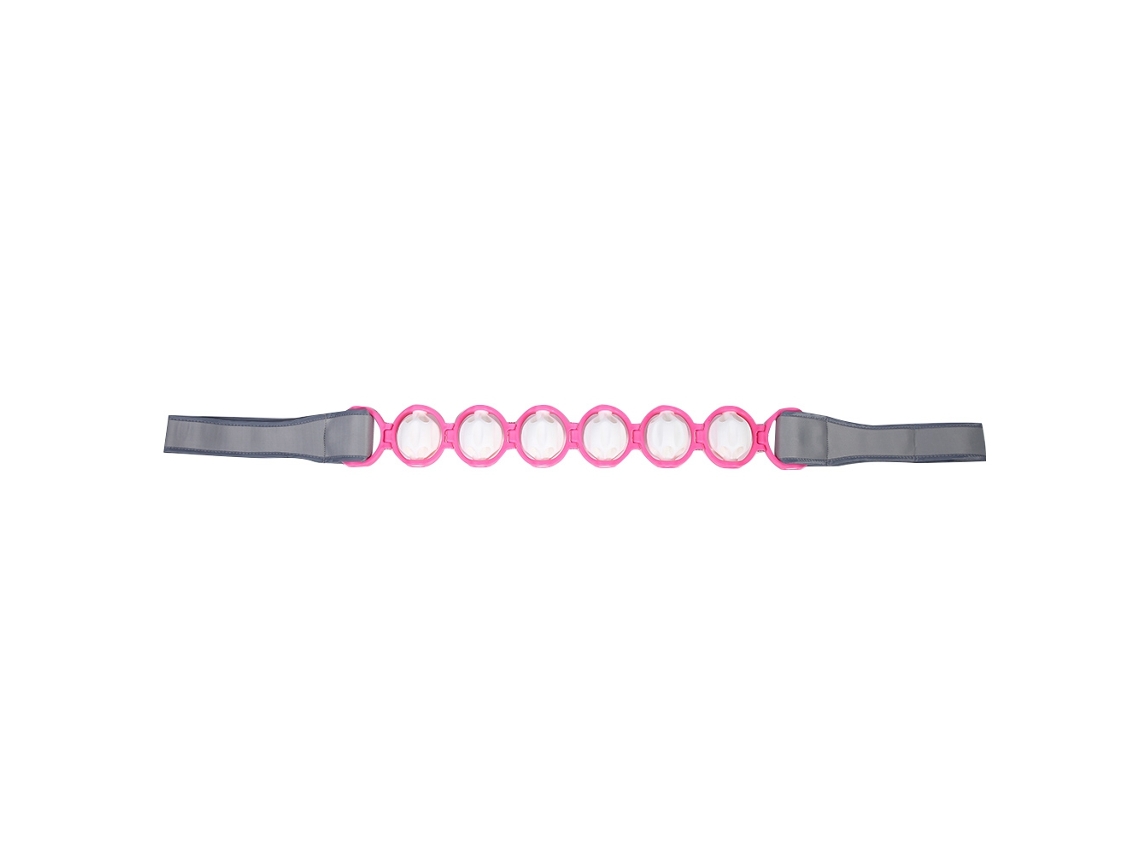 Massageador Multifuncional Para Alívio Da Dor No Pescoço E Ombros, Rolo De Massagem Para Relaxamento Nas Costas, Rosa Vermelha Aquaforge