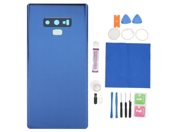 Cubierta Trasera de Cristal para Samsung Galaxy Note 9 N960 con Kit de Reparación Azul | S/MARCA